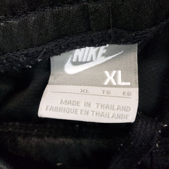 Nike vintage Y2K Mesh Track Pants Zippered Ankles & Elastic Waistband Mens XL - Picture 10 of 11